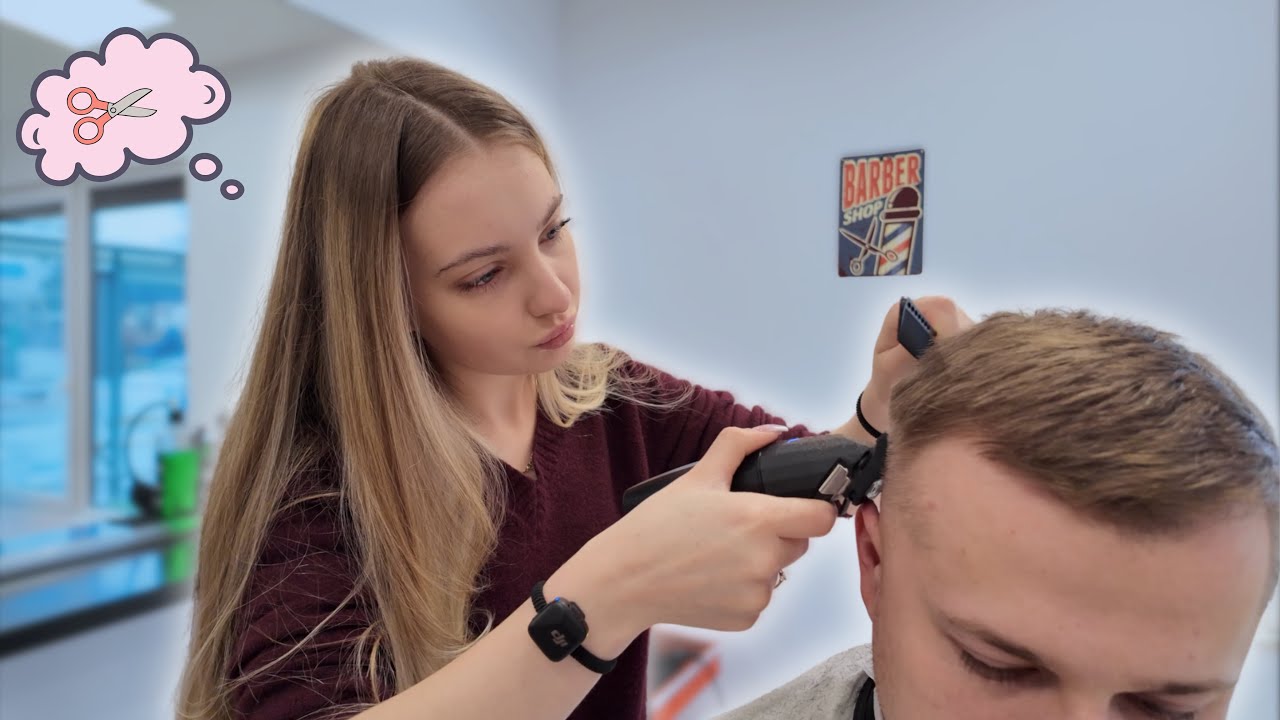 Quiet Sunday Morning Haircut | ASMR