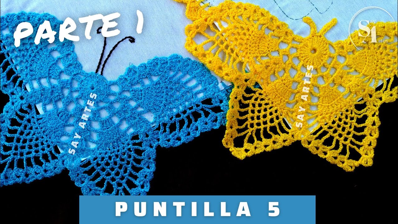 Puntilla 5 - Mariposa🦋 -  primera parte | Say Artes