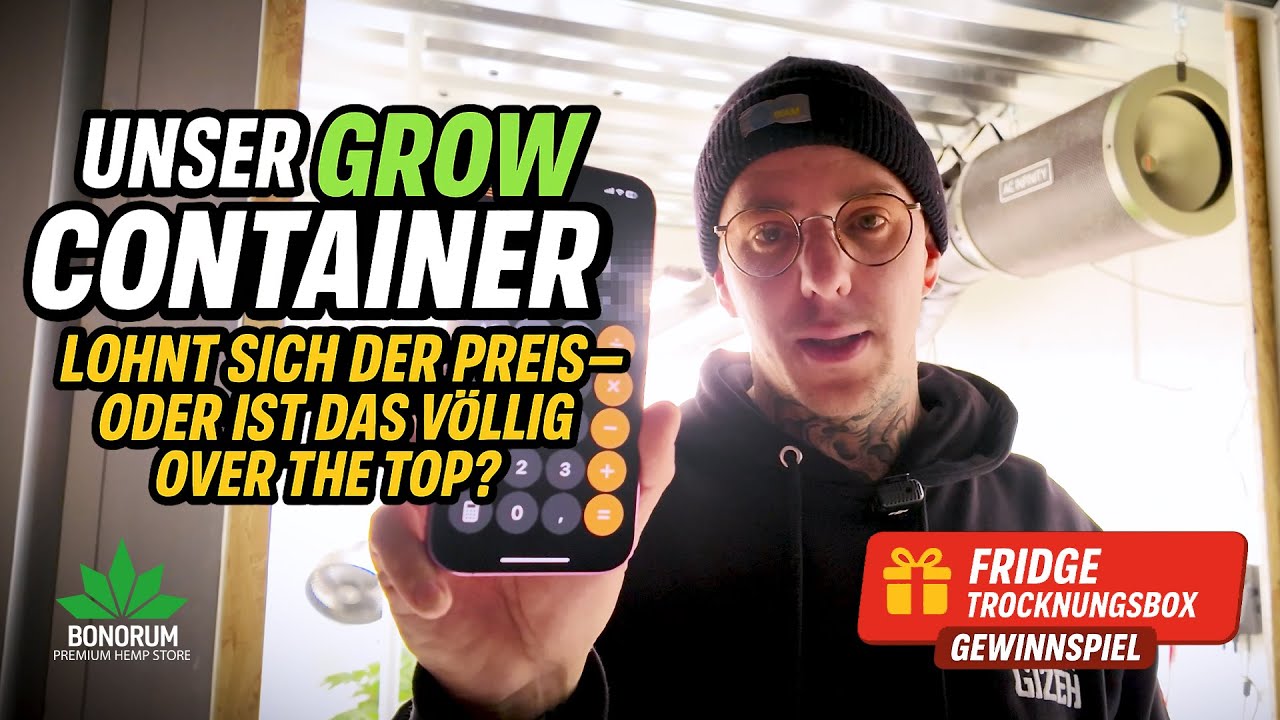 Grow Container Price Check &ndash; Over the Top? | GIVEAWAY: FridgeGrow Drying Cabinet!