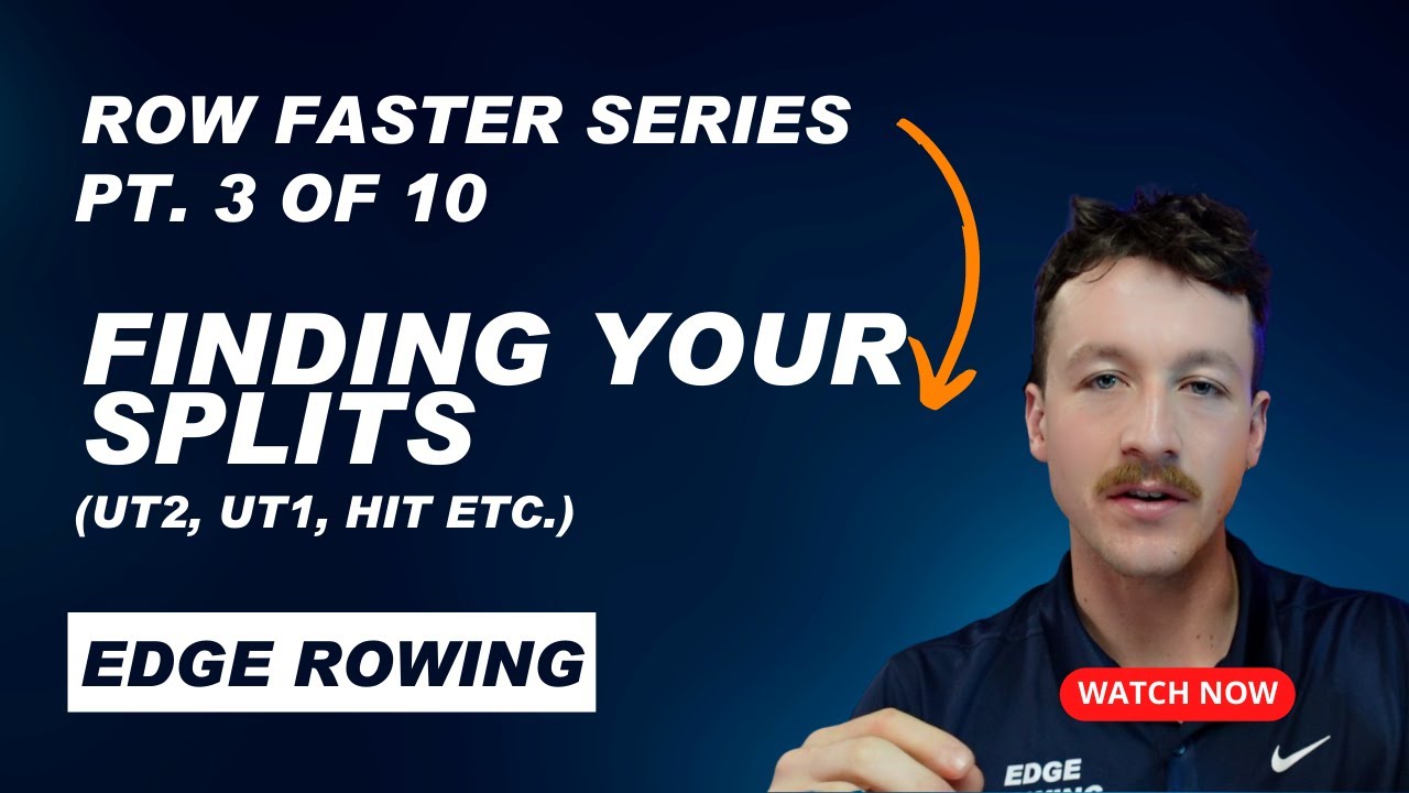 Your EXACT Rowing zones - Finding Your Splits - THE ROW FASTER SERIES | Pt. 3