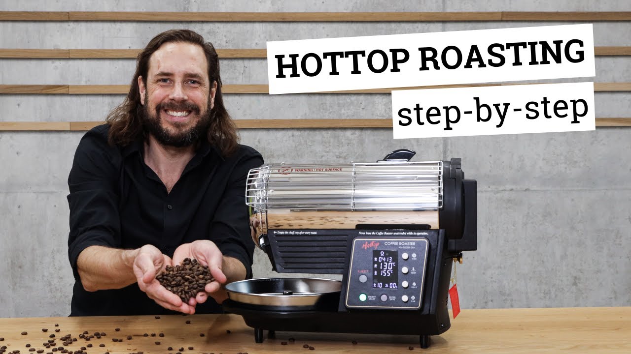 Hottop KN-2282B-2K+ | control panel and step-by-step roast along