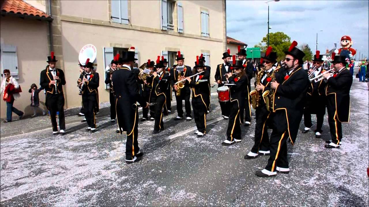 Les Gueules Sèches au carnaval de Rouillé