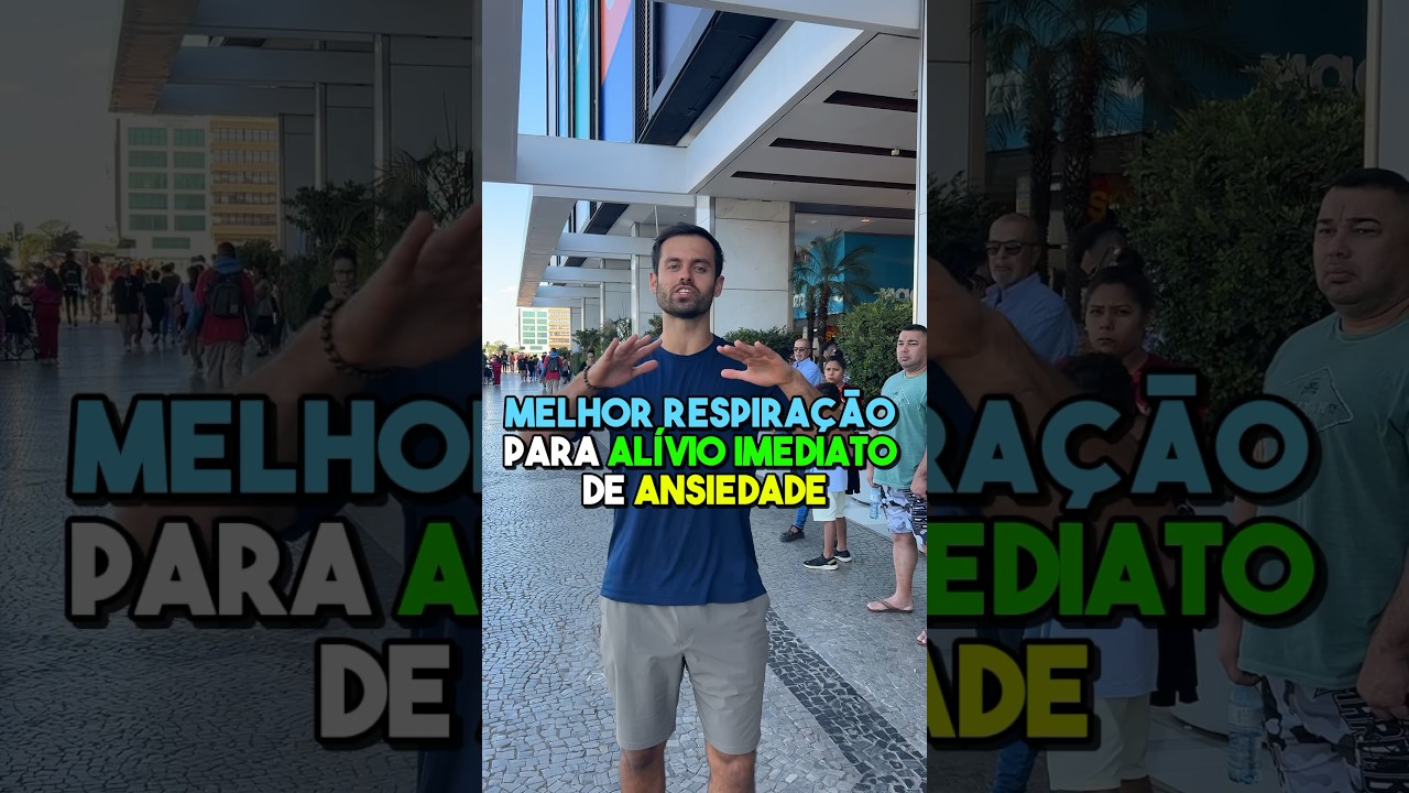 MELHOR RESPIRA&Ccedil;&Atilde;O PARA AL&Iacute;VIO IMEDIATO DE ANSIEDADE #sa&uacute;demental #ansiedade #ansiedadesocial