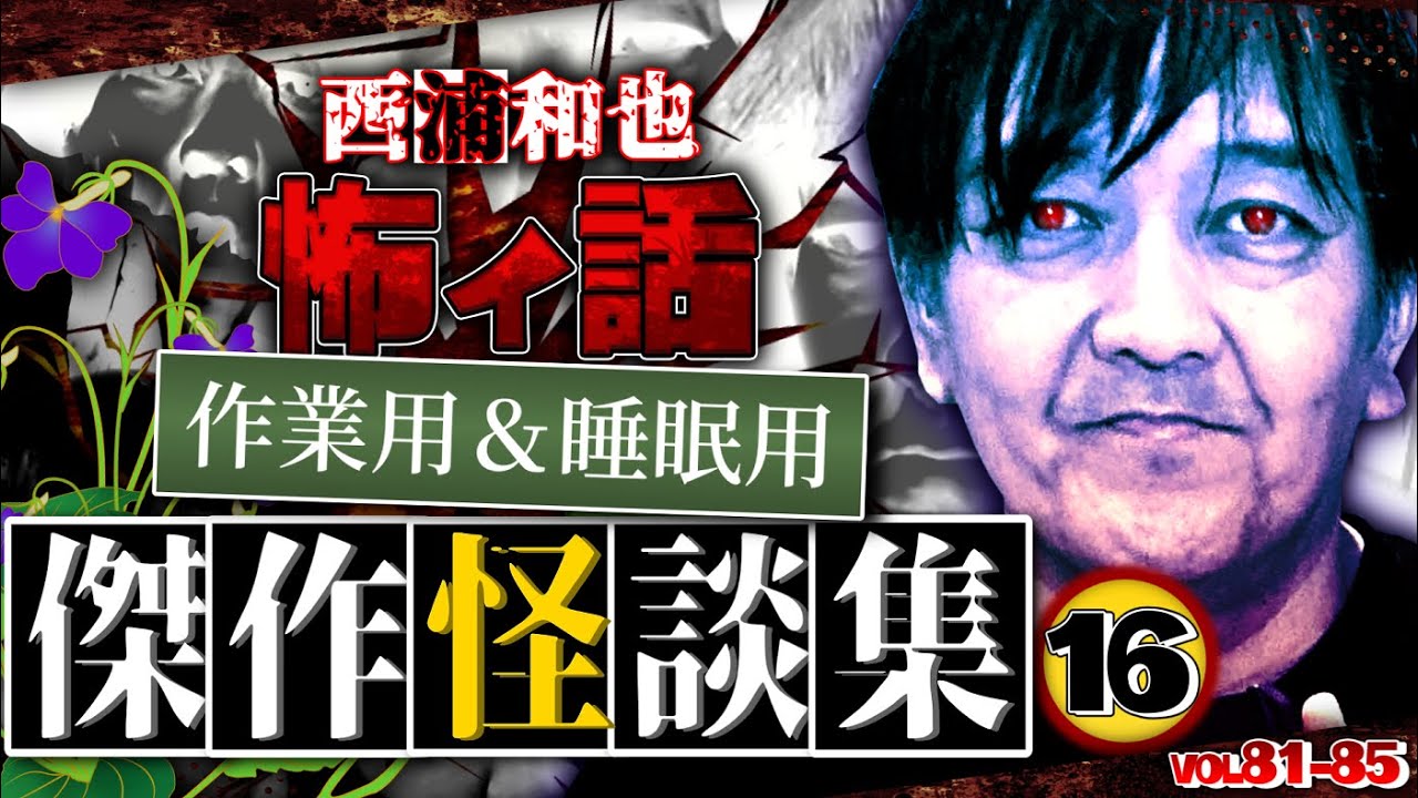 作業用＆睡眠用　傑作怪談集16／『西浦和也の怖イ話』