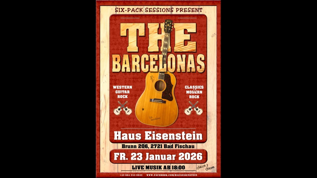 Los Barcelonas performed by The Barcelonas - 2026 01 23