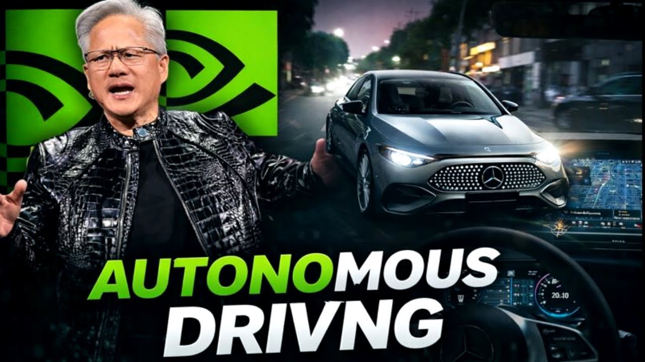 Компания NVIDIA представила технологии автономного вождения и искусственного интеллекта для реаль...