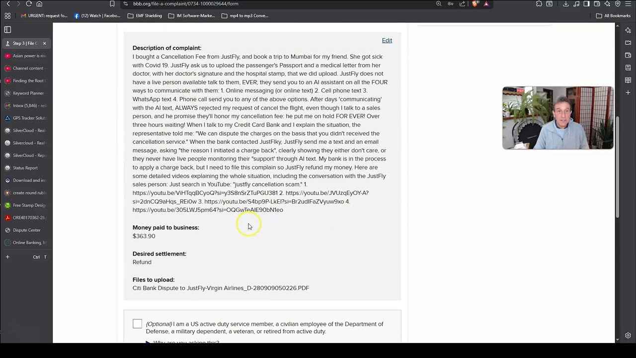 JustFly Scam Cancellation Fees: BBB Complaint against JustFly - Credit Card Dispute & Chargeback