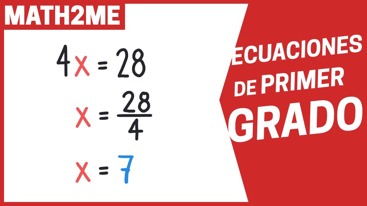 ECUACIONES de PRIMER GRADO - Compilado de problemas 1