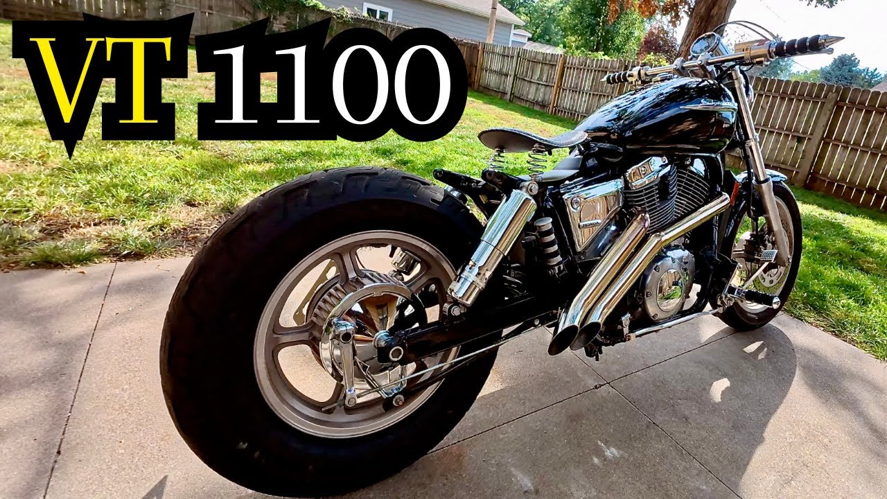 Honda Shadow 1100 / $150 Bobber Build / It's cool