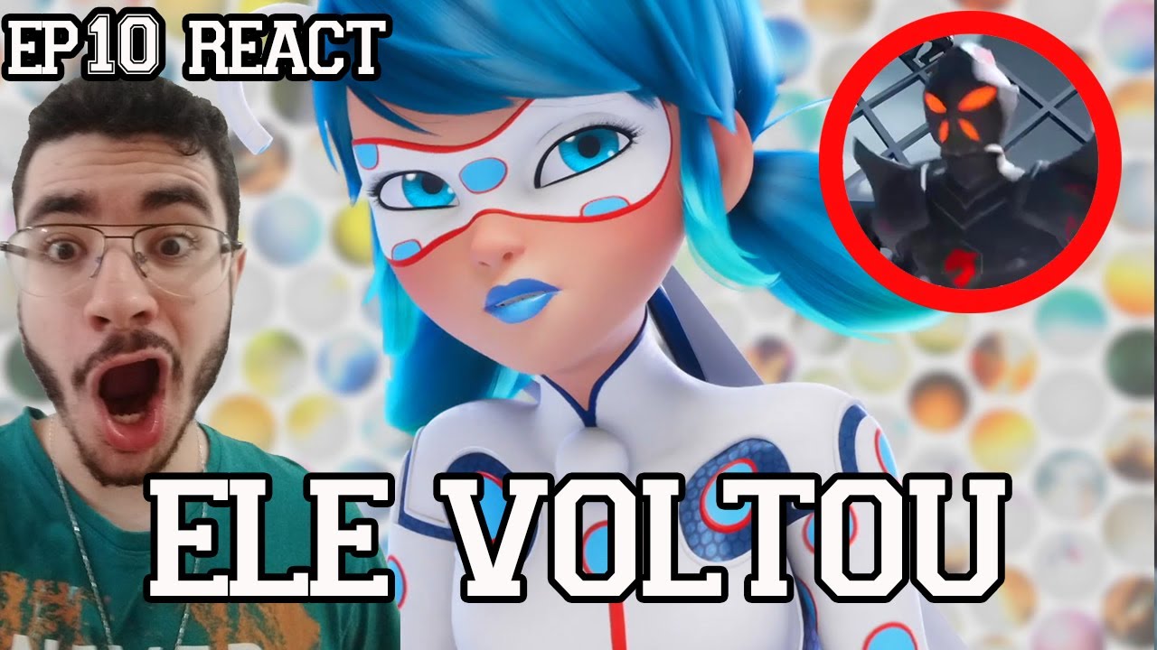 ELE VOLTOU, EU ESTAVA CERTO !!!🤫 - Miraculous Ladybug Temporada 6 Ep 10 (Castelo Sombrio) React