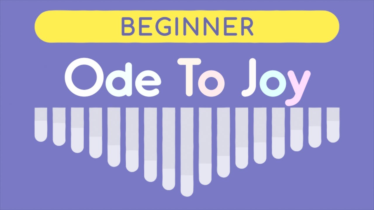 Ode To Joy | Beginner Kalimba Tutorial