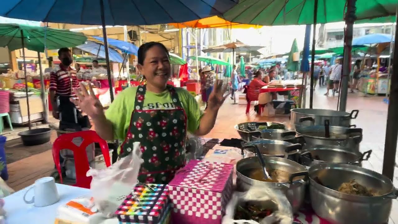 เช้านี้ที่ตลาดบางลำภูขอนแก่น 30/6/66 ยังม่วนซื่นคือเก่ากับอีพ่อ #ส.บุญมาพิณตั้ง ep2