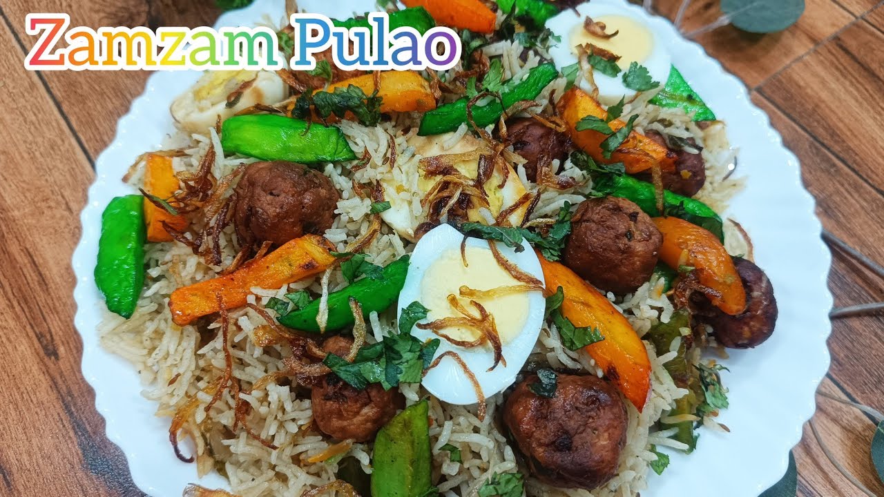 Kam Ingredient Se Banao Ghar par Zamzam Pulao | Zamzam Pulao Recipe 