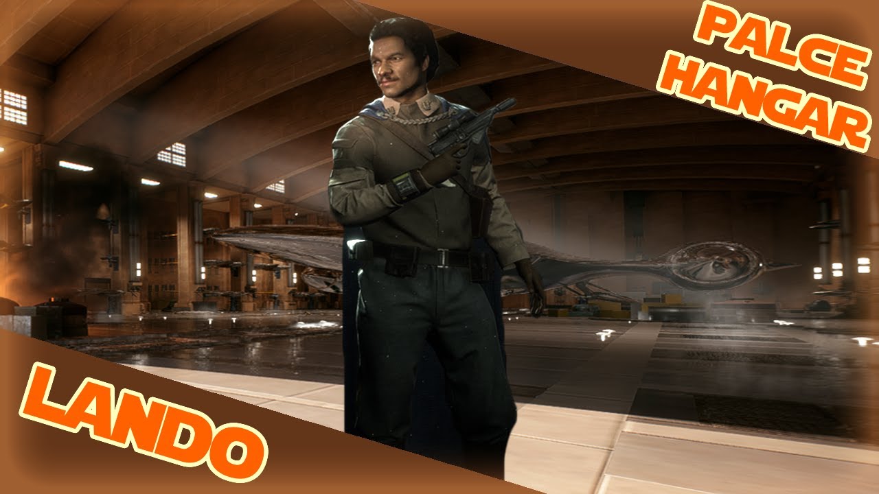 Battlefront II - Lando has his hands full on Naboo (Palace Hangar)