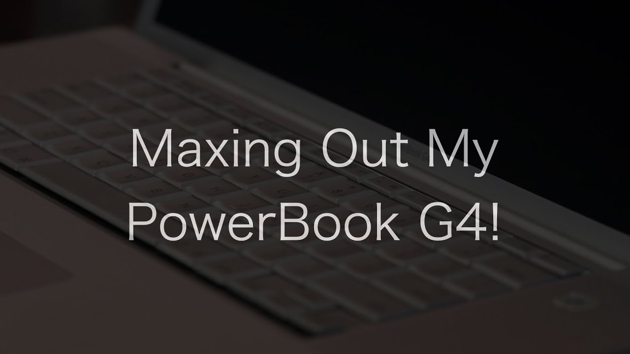 Maxing Out My PowerBook G4: SSD Install & 2GB RAM | The PowerPC Hub