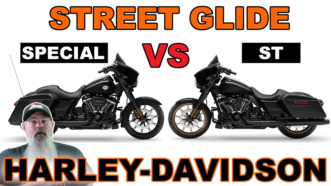 HARLEY DAVIDSON 2022 STREET GLIDE SPECIAL vs STREET GLIDE ST