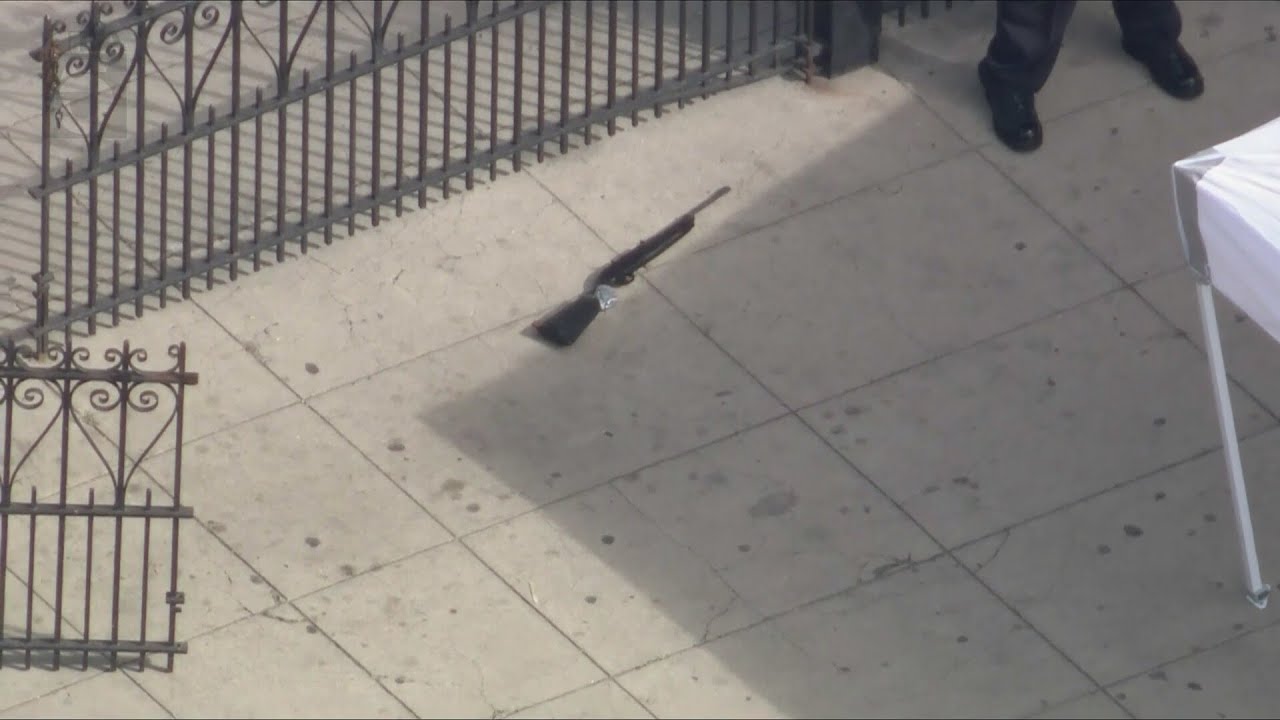 Police shoot armed suspect near Exposition Park