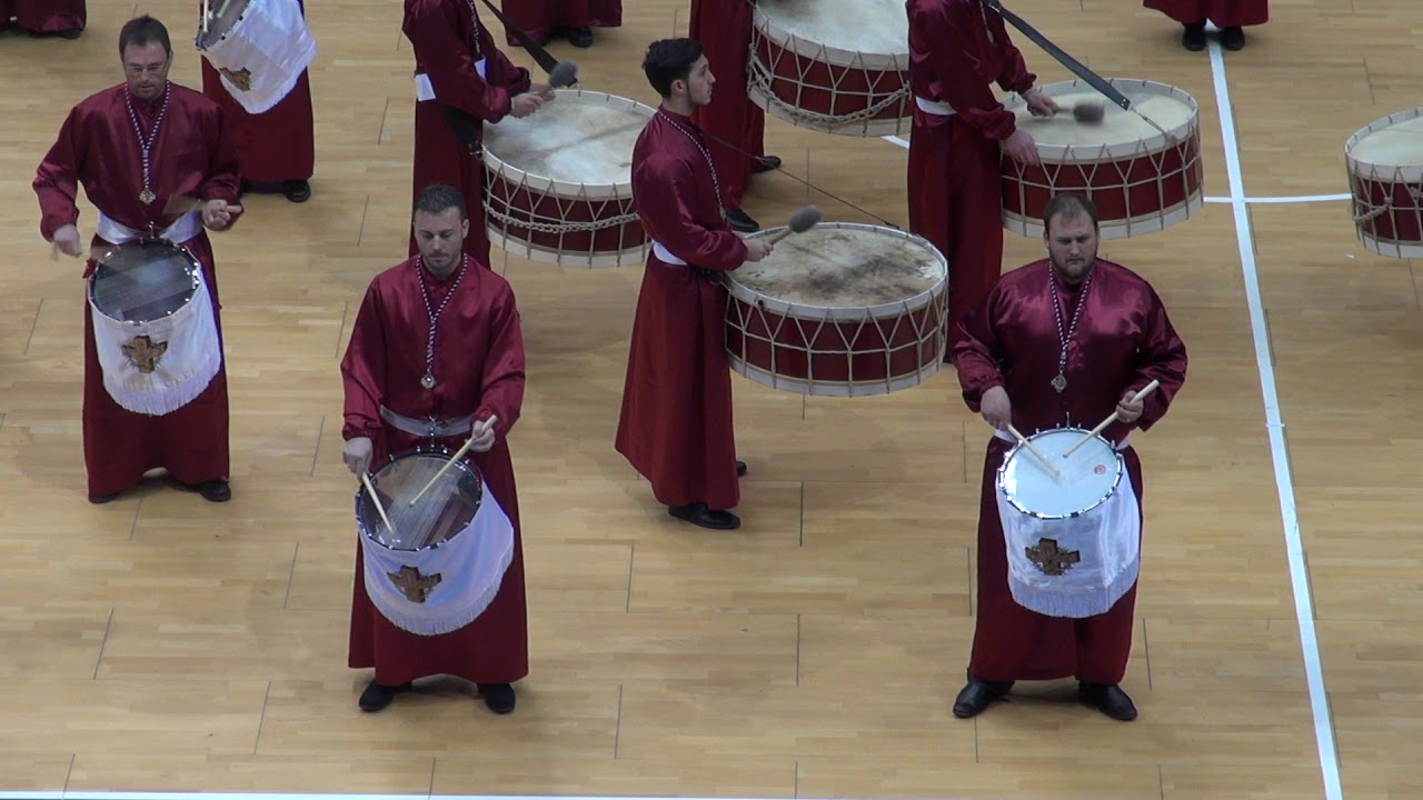Tambors de Passió Almassora en el XLI Concurso de Tambores Zaragoza 2016