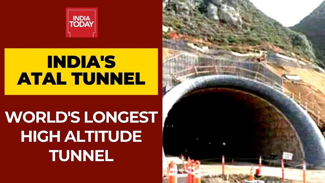 Atal Tunnel, World's Longest High Altitude Tunnel; Here's All You Need To Know About The Tunnel