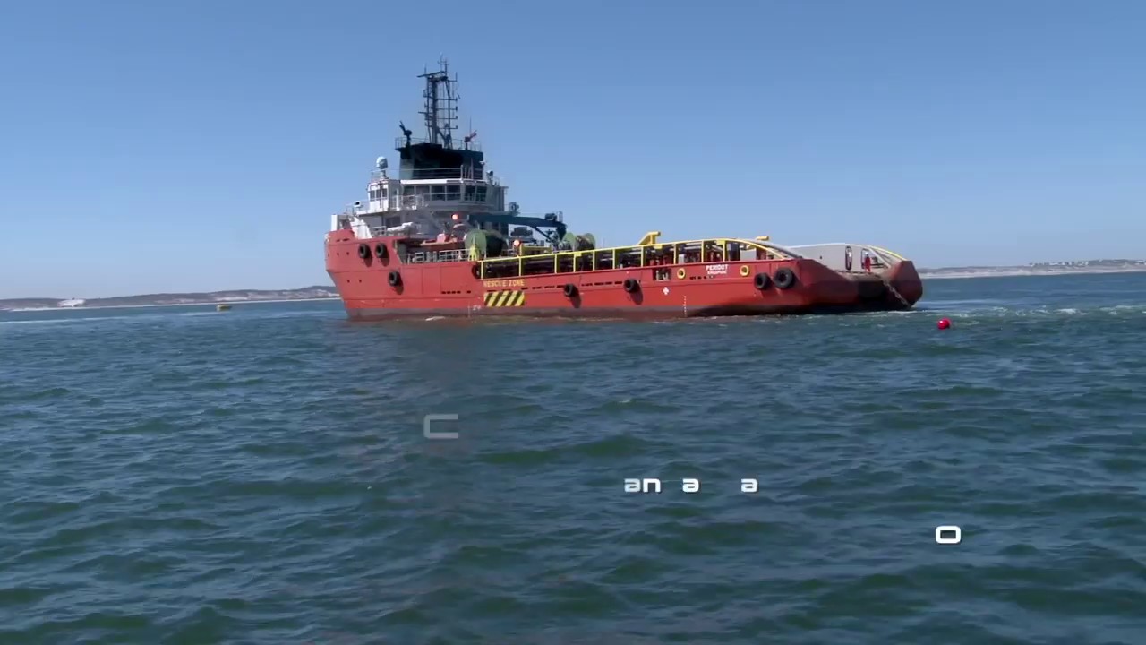 Marine Construction LPG Import Terminal. Dredging, anchor chain and Mooring Laying.(Febr, Mar 2017))