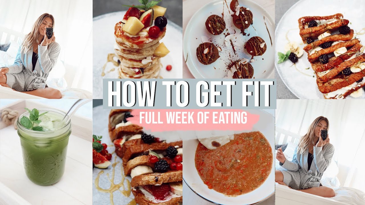 HOW TO GET FIT // Realtalk über Dehnungsstreifen & Cellulite + full week of eating (mit Rezepten)