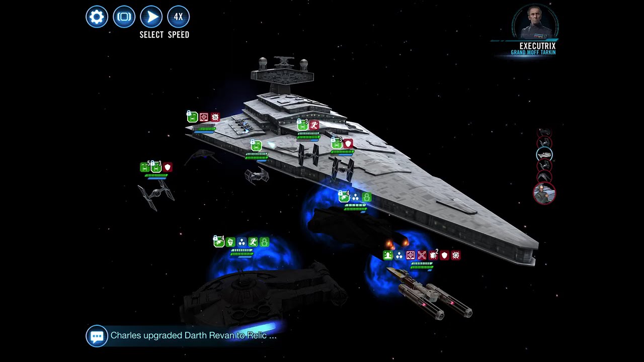 SWGOH ROTE TB P3 LS (Kashyyyk) Fleet Profundity w/o MILF + Rogue One