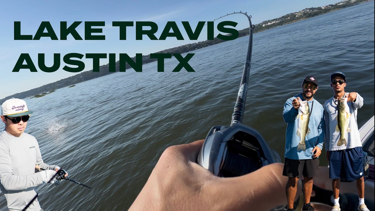 Schooling Summer  Bass on Lake Travis