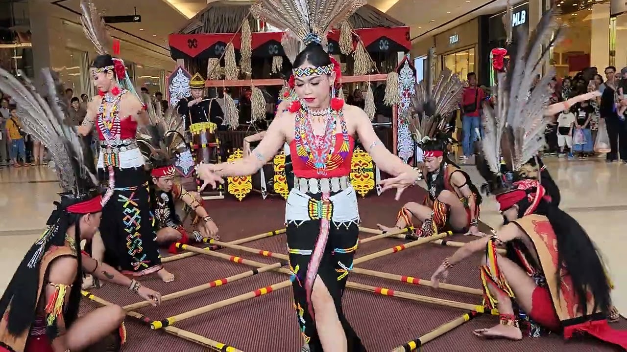 Murut Dance (Anggalang Magunatip ) January 2024 - Imago Shopping Mall