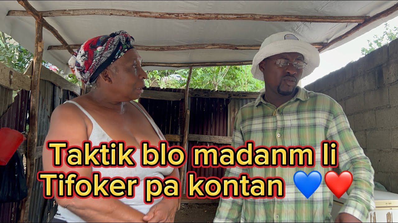 Taktik blo madanm li pou on lot fanm deyò 🙆🏻‍♂️💙❤️