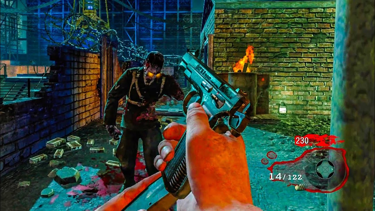 BLACK OPS ZOMBIES: DER RIESE GAMEPLAY! (NO COMMENTARY)