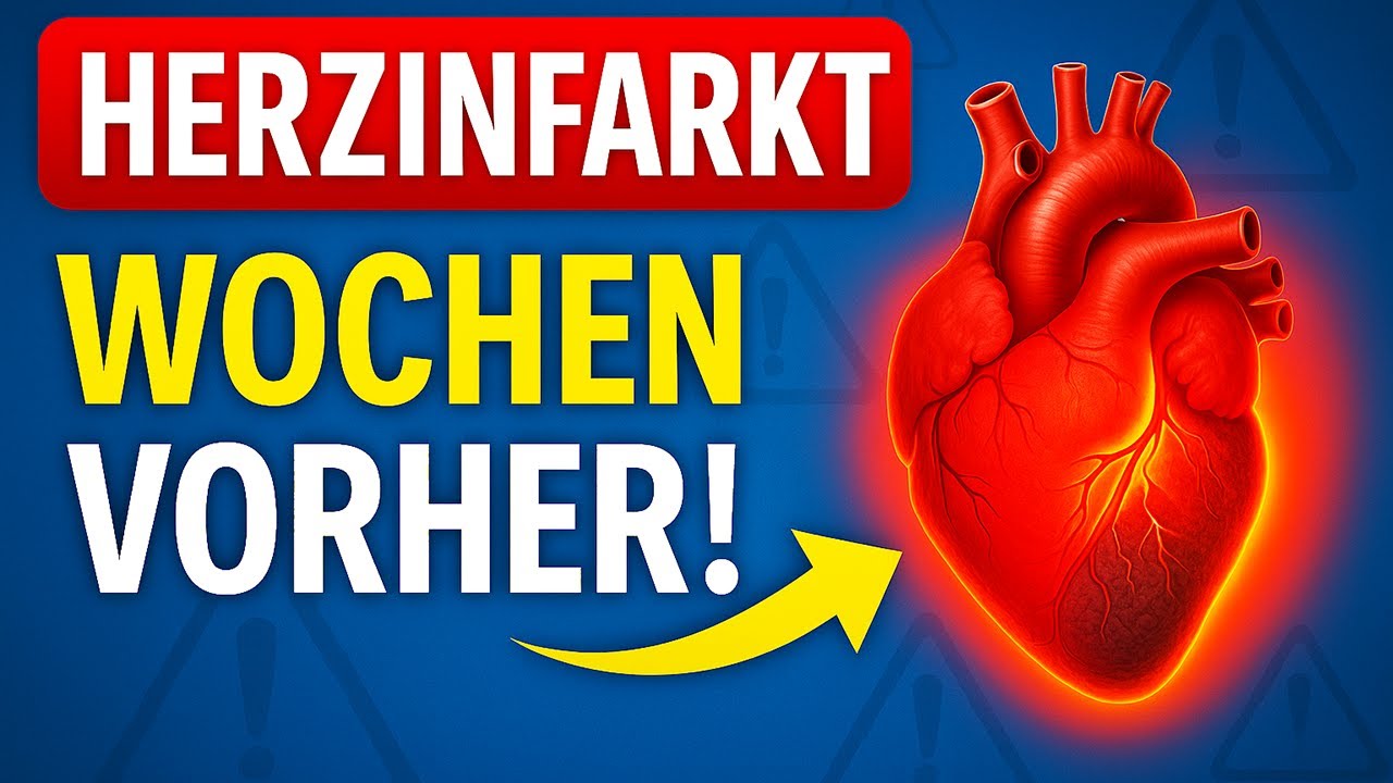 Diese 7 Symptome verraten einen Herzinfarkt schon Wochen vorher!