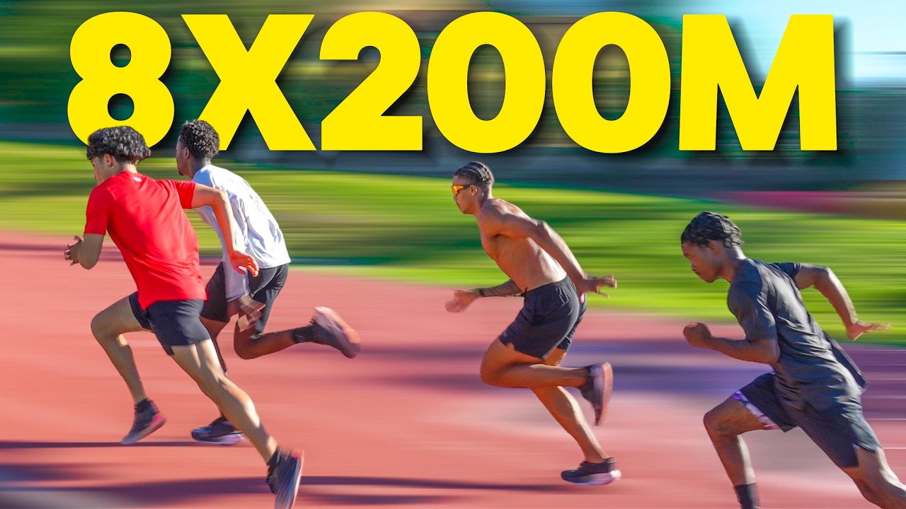 D1 Athletes vs INSANE Sprint Workout