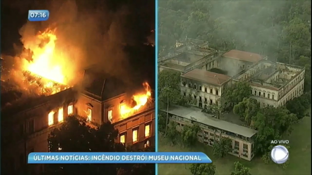 Coronel classifica incêndio no Museu Nacional como o mais triste da sua carreira