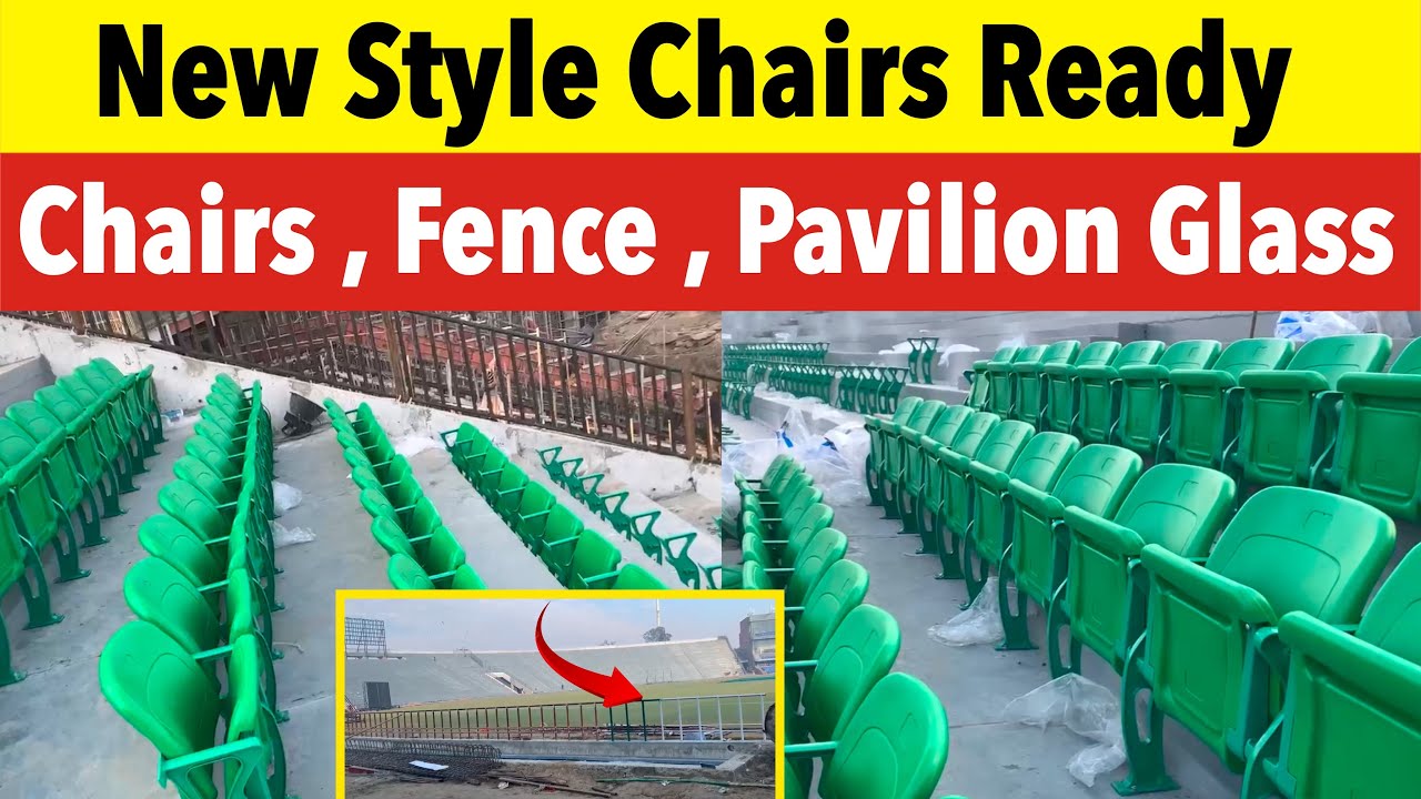 Breaking 🛑 2 Enclosures New Chairs Installation Completed ☑️ Fence and Pavilion Latest Update