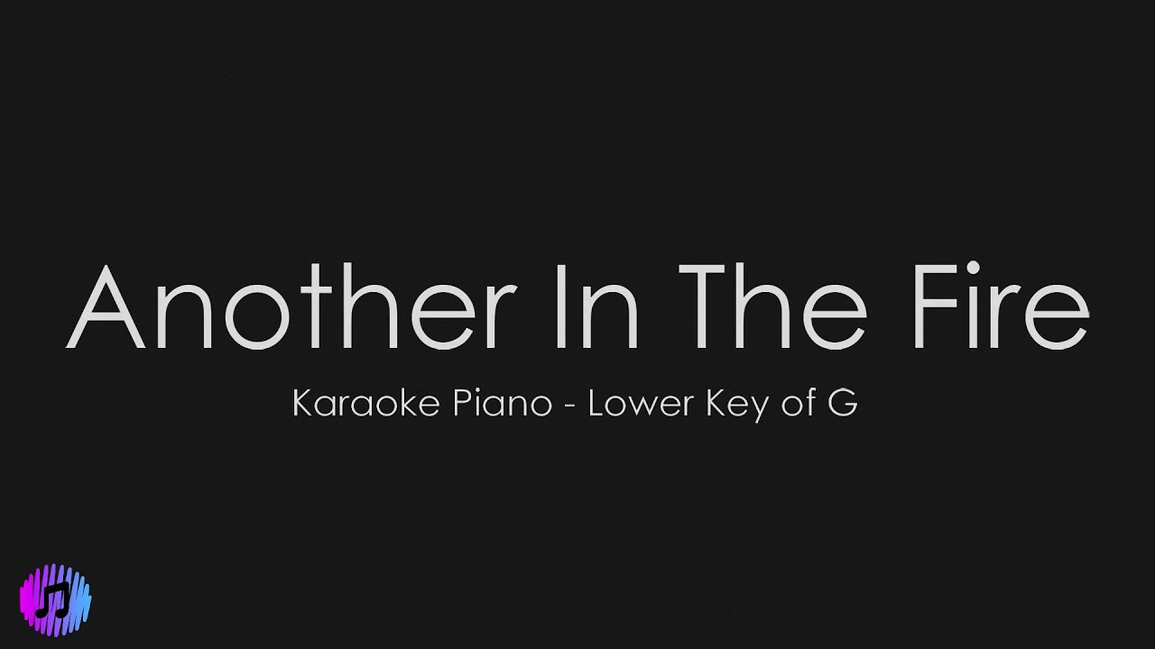 Another In The Fire - Hillsong UNITED | Piano Karaoke [Lower Key of G]