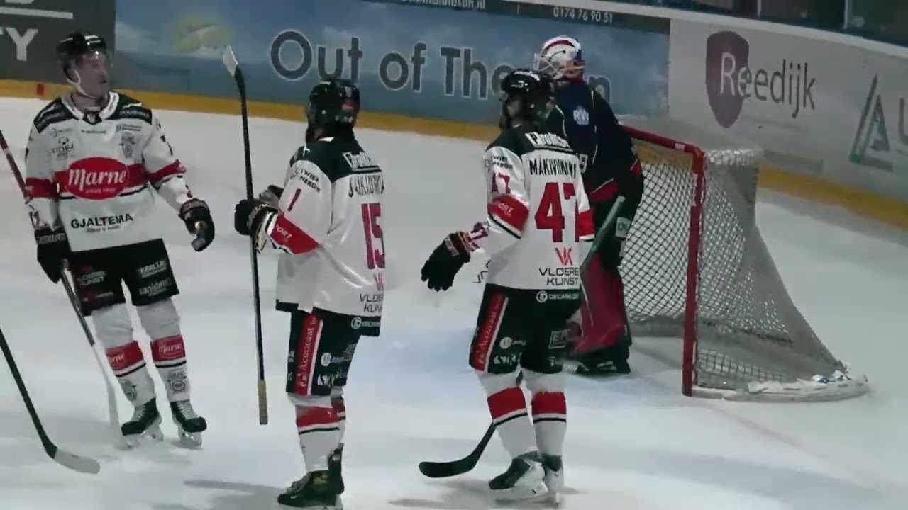 Eredivisie IJshockey HIJS HOKIJ Den Haag - GIJS Groningen 0-5