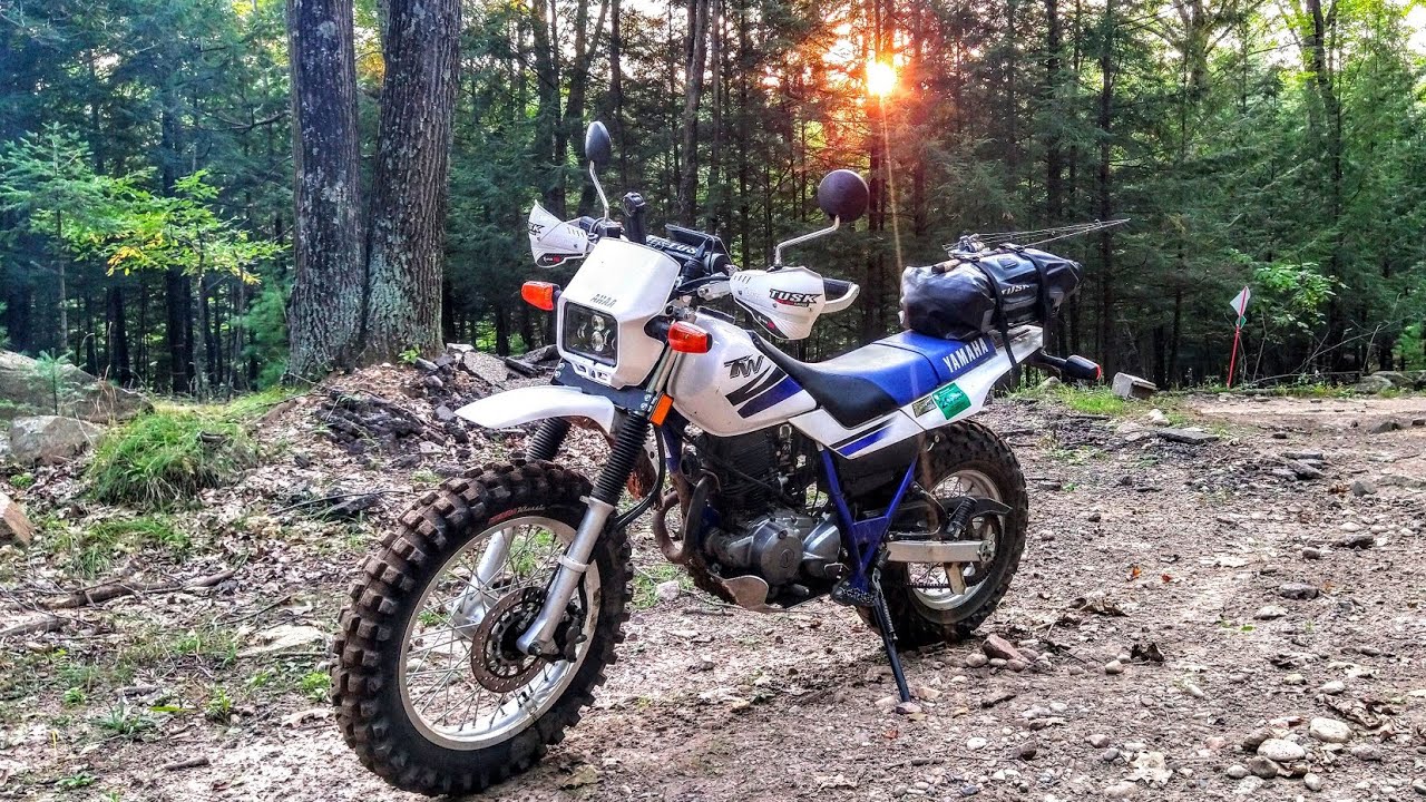 A TW200 Adventure With The Small Tusk Dry Duffle Bag