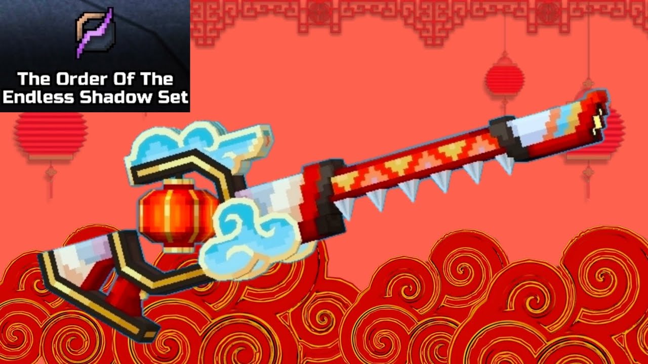 Pixel Gun 3D - Ceremonial Lantern Gameplay + The Order Of The Endless Shadow Set