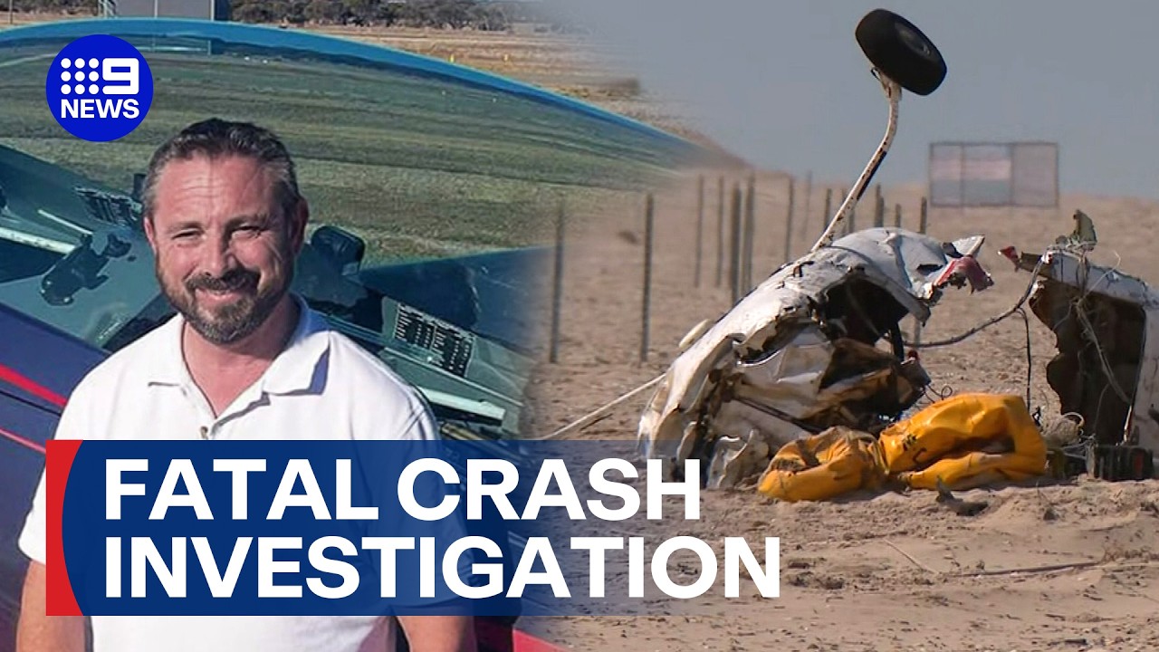 Pilot and two teenagers killed in light plane crash | 9 News Australia