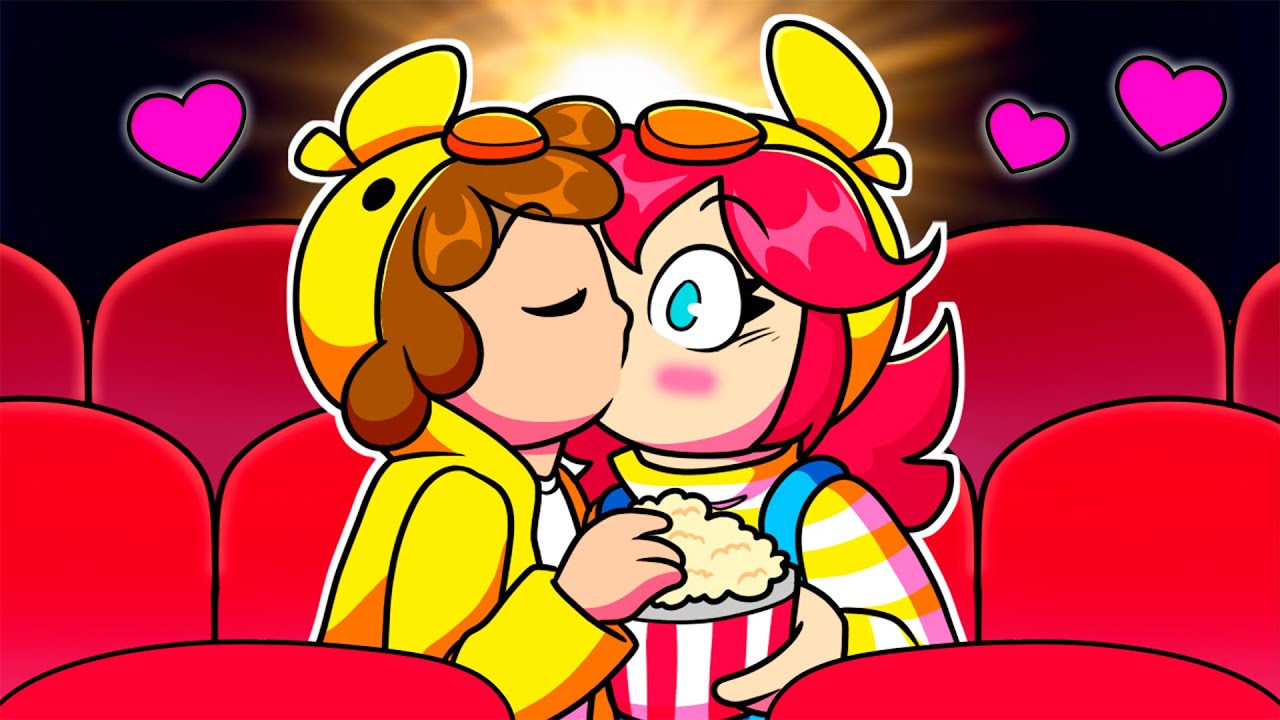 PATONI y PATITA SE BESAN en el CINE! 😱💖 nos volvemos NOVIOS en MINECRAFT ROLEPLAY😍😳