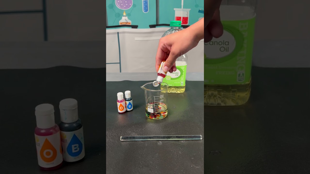 Colorful Rain #shorts  #education #scienceactivitiesforkids #sciencefactsforkids