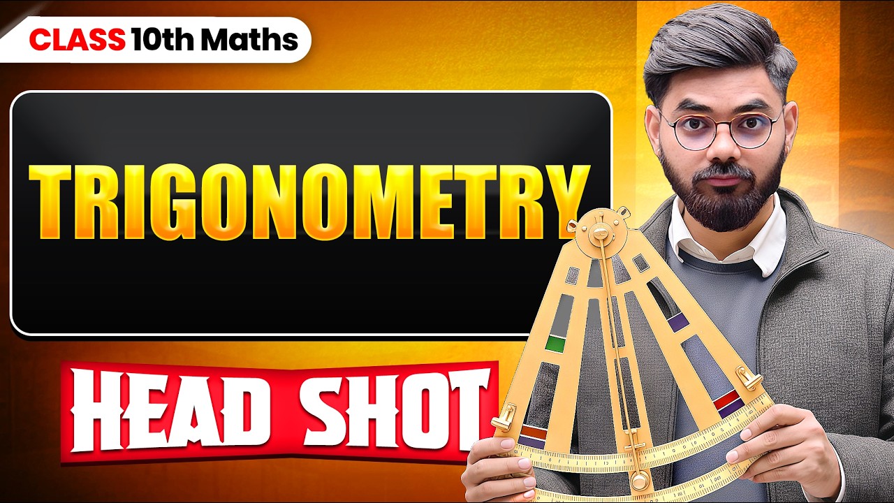 Trigonometry Class 10 One Shot 🔥 | Chapter 8 Maths | CBSE 2026 Boards