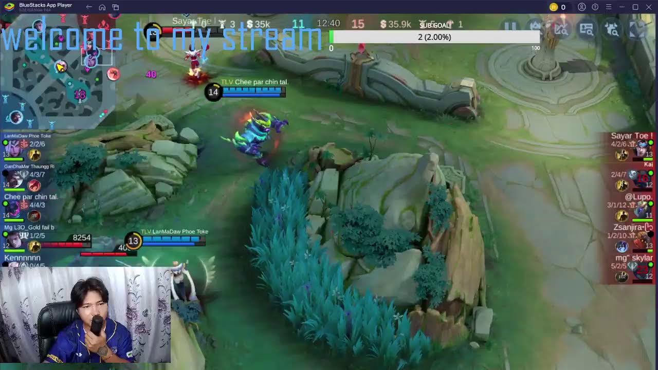 Caster Z Lin Live Stream