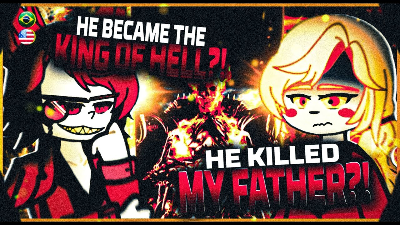 🇺🇸/🇧🇷 Hazbin Hotel React To Ghost Rider – Gacha React