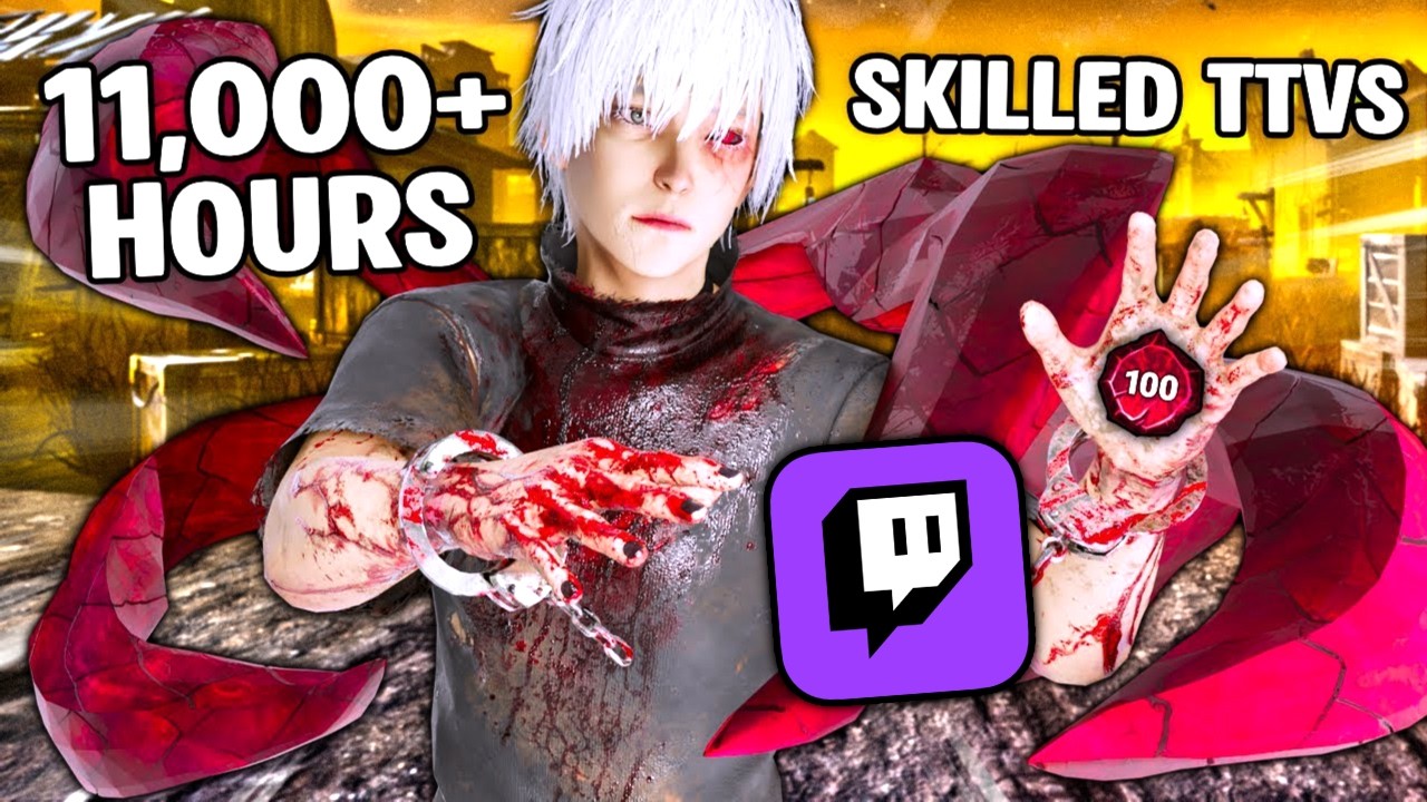 TTV's React to My P100 Ghoul in Dead by Daylight!!!