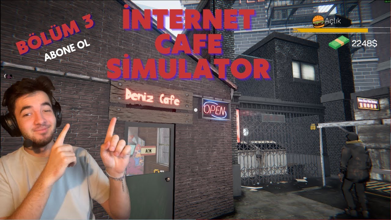 Bu bilgisayarlar çok hızlı -internet cafe simulator- ( BÖLÜM 3 ) SİZLERLE...