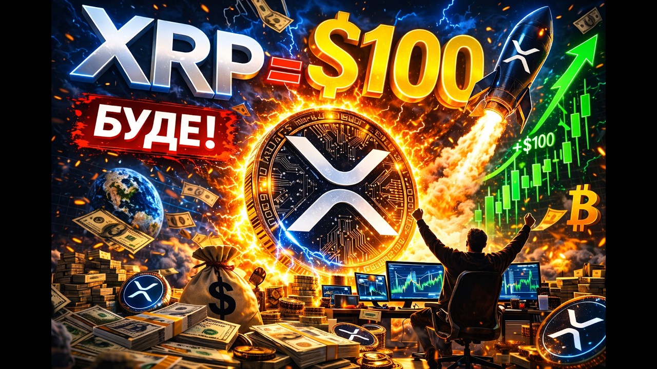 XRP ДО $100?! ЩО ВІДБУВАЄТЬСЯ З РИНКОМ Ripple