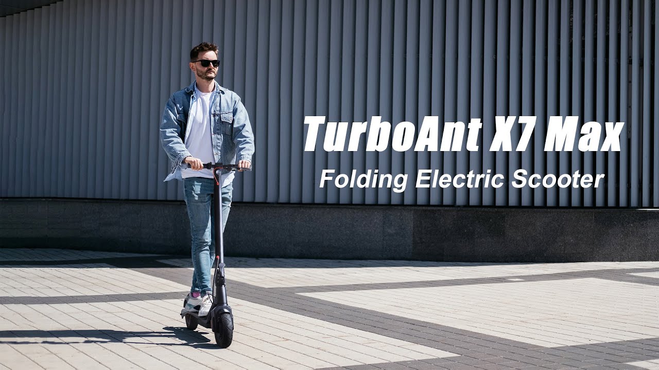 TurboAnt X7 Max Folding Electric Scooter - Your Perfect Daily Commuter