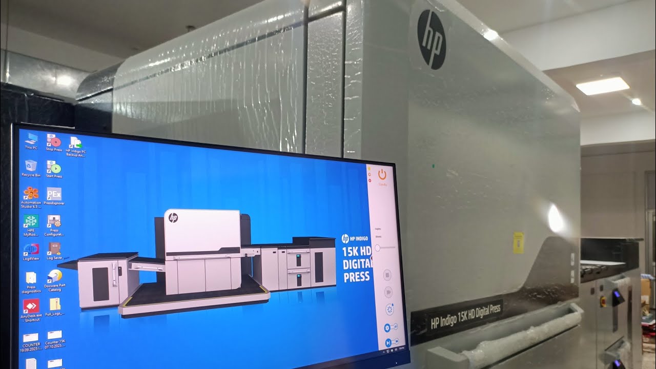 #hpindigo HP INDIGO 15K HD DIGITAL PRESS ALBUM PRINTING FIRST TIME IN BIHAR PUJA PRINTECH