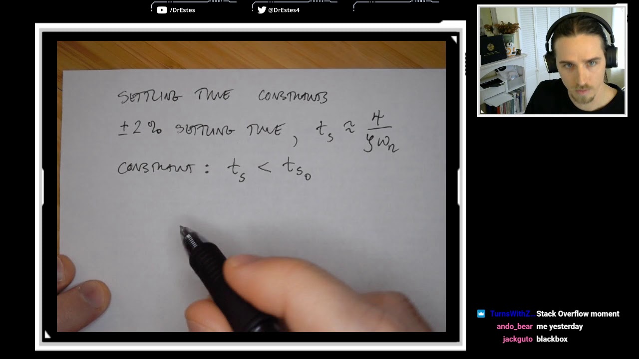 Digital Control Systems (2/22): Inequality Constraint Performance Specs